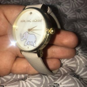 Kate spade elephant faced watch!